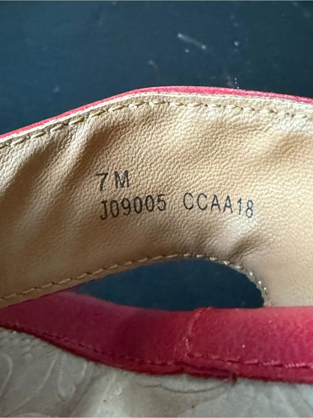 b.o.c. Red Thong Sandals